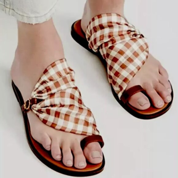 Tory Burch Selby Scarf Sandal-Size NEW - Main Image